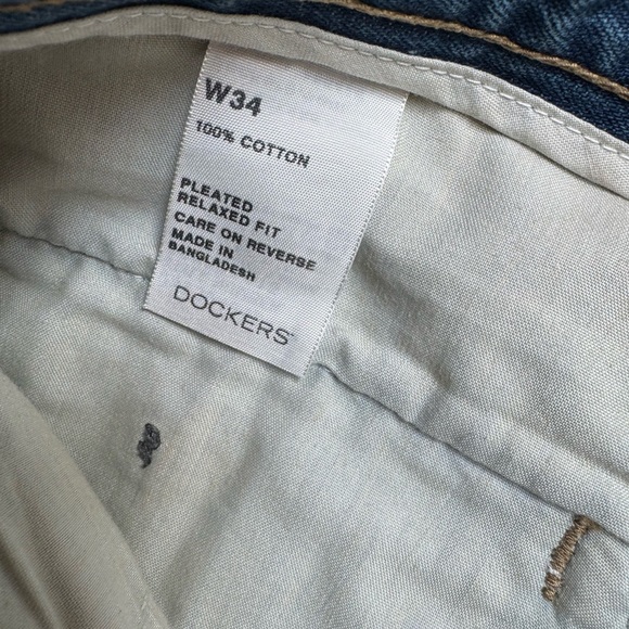 Vintage Dockers JORTS Size 34 - Picture 3 of 8